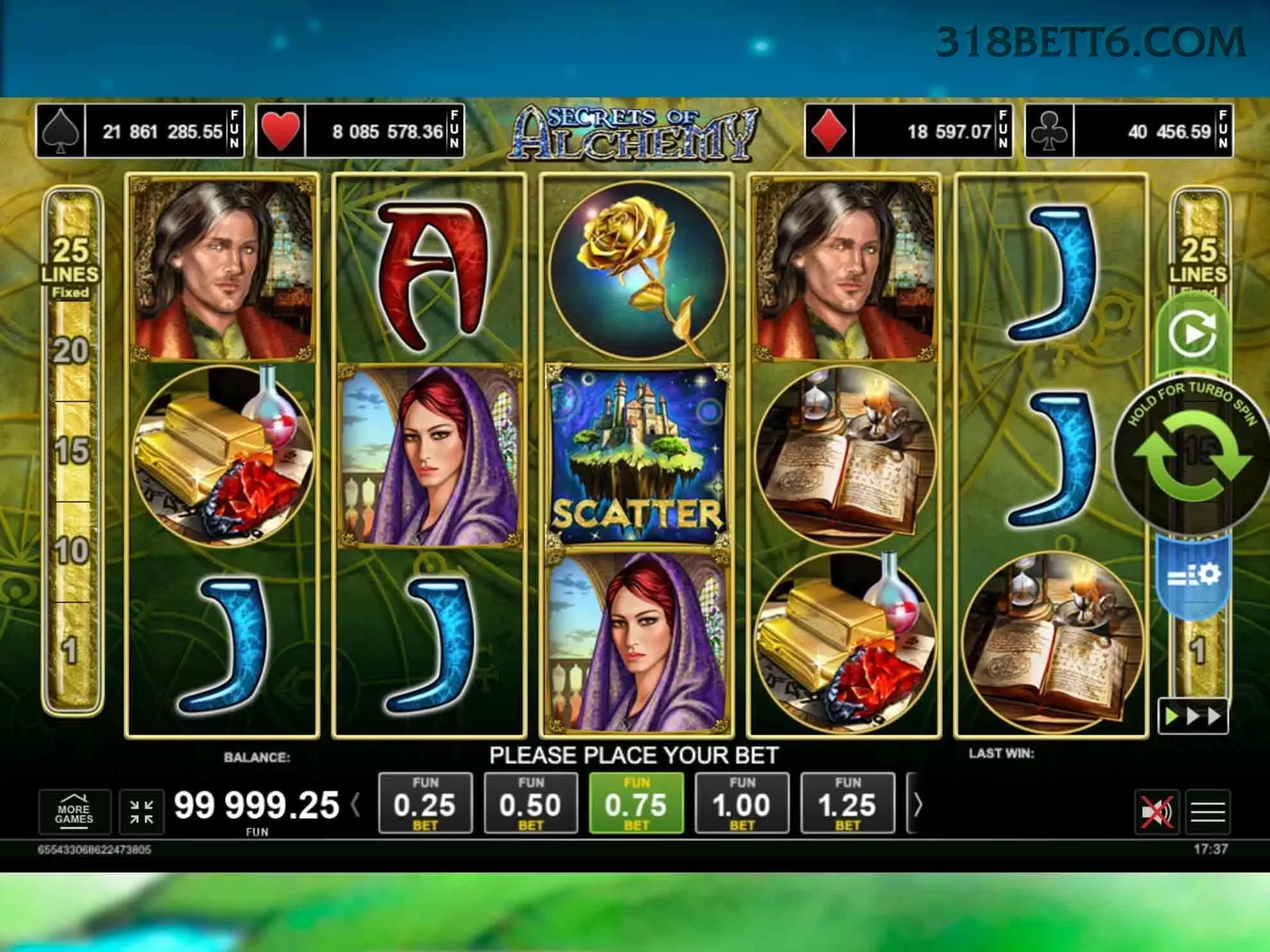 318bet Cassino Clássico
